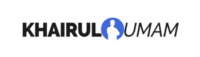 SirKhairulUmam.com logo: Khairul Umam's name with silhouette at the center, representing his identity and expertise.