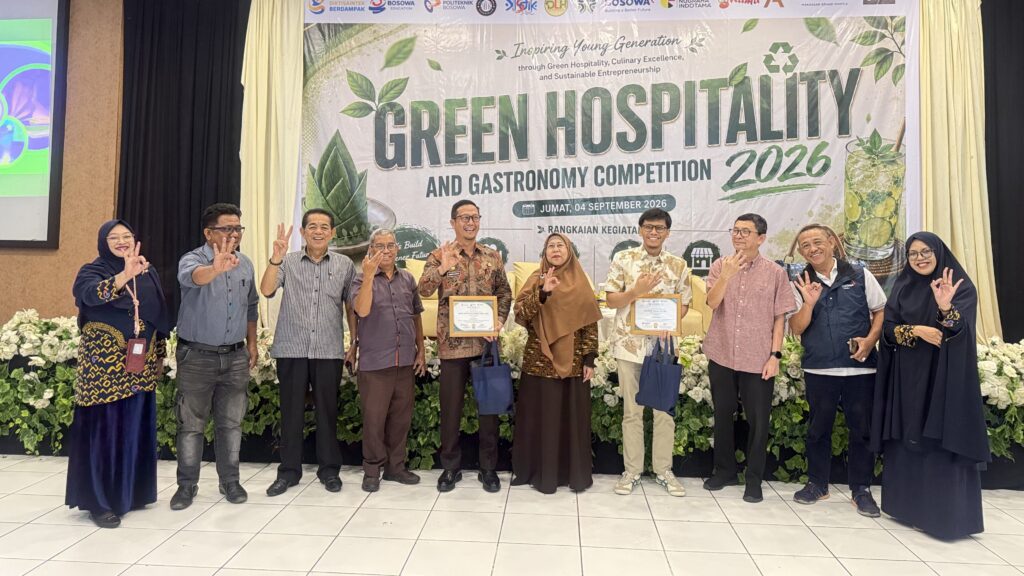 Khairul Umam menghadiri Kegiatan Poltekbos Bertajuk Green Hospitality